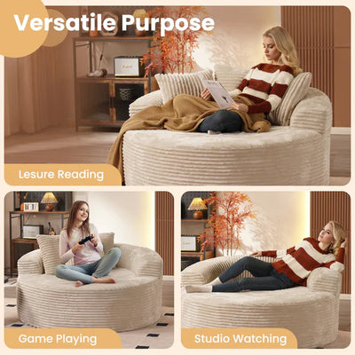 Auren BONELESS ROUND FOAM CHAIR
