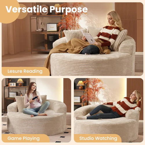 Auren BONELESS ROUND FOAM CHAIR