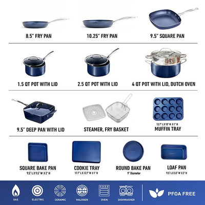 AUREN Ultimate All-in-One Cooking Set (20-piece Kit)