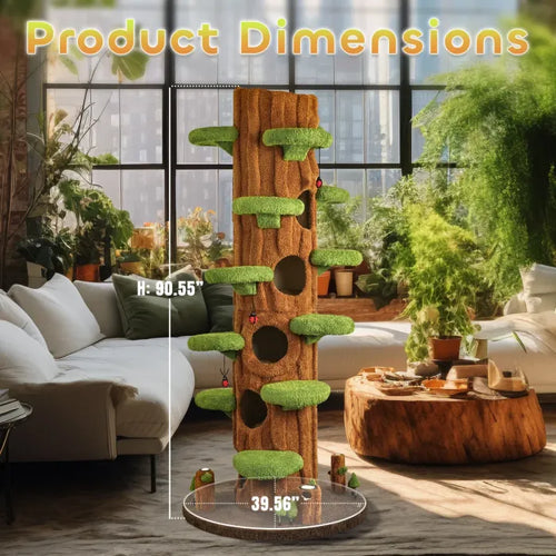 Solid Wood Cat Condo