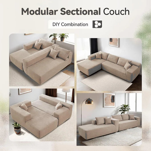 AUREN BONELESS CLOUD COUCH "NINE"